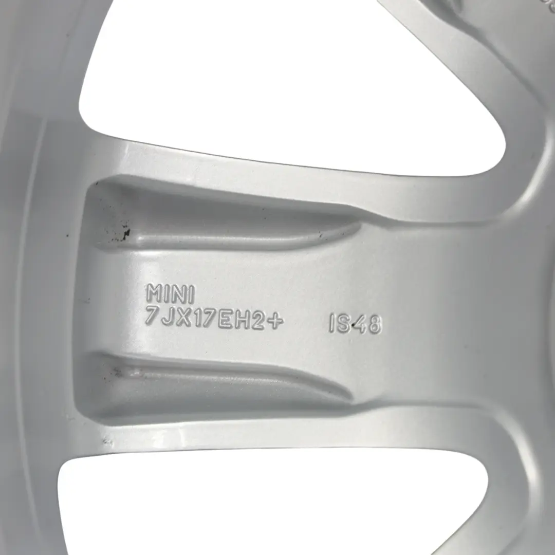 Mini Cooper One R50 R55 R56 R57 Silver Wheel Alloy Rim 17" 7J Crown Spoke 104 - SKU 6769411-3 - Part number 6769411