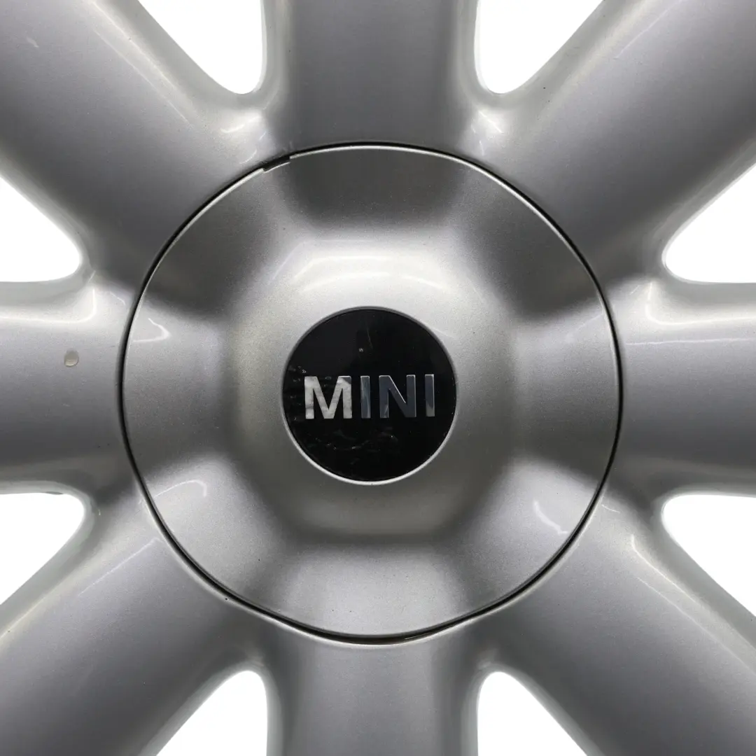 Mini Cooper One R50 R55 R56 R57 Silver Wheel Alloy Rim 17" 7J Crown Spoke 104 - SKU 6769411-3 - Part number 6769411
