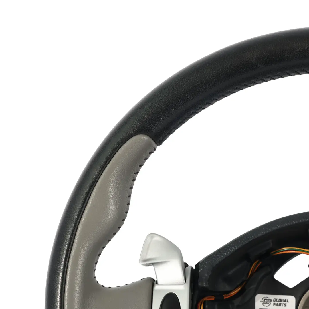 Mini Cooper One R50 R52 R53 Volante Cuero Gris Negro Steptronic - SKU 6770335 - Número de pieza 6770335