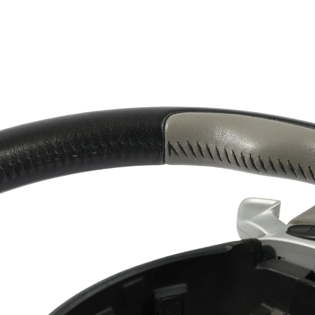 Pelle Grigio Nero Steptronic per Mini Cooper One R50 R52 R53 Volante In con numero di parte 6770335 Mini Cooper One R50 R52 R53 Volante In Pelle Grigio Nero Steptronic - SKU 6770335 - Numero di parte 6770335