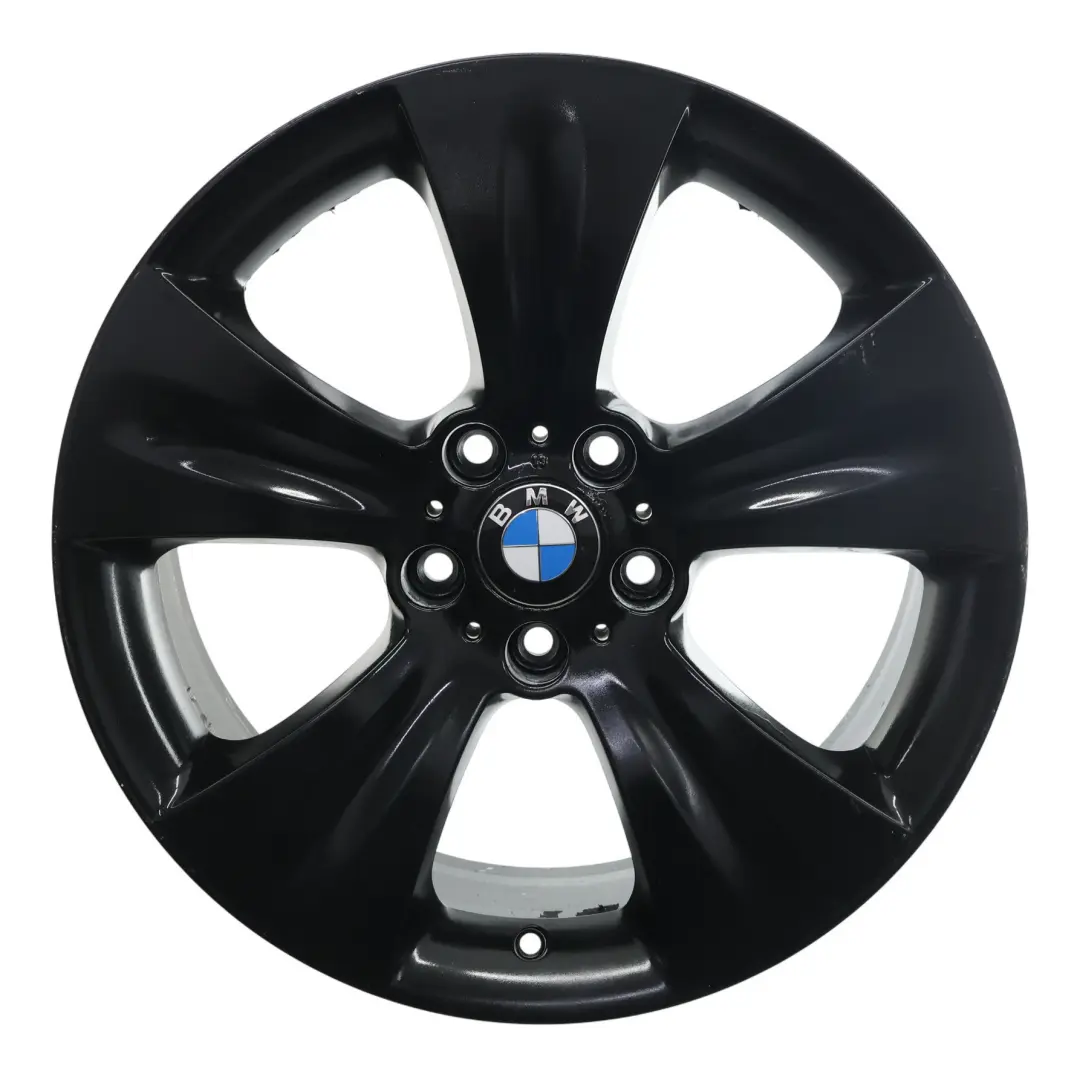Vorder Rad Felge Schwarz 19" Stern Speiche 213 ET:48 9J für BMW X5 E70 mit Teilenummer 6772247 BMW X5 E70 Vorder Rad Felge Schwarz 19" Stern Speiche 213 ET:48 9J - SKU 6772247-5 - Teilenummer 6772247