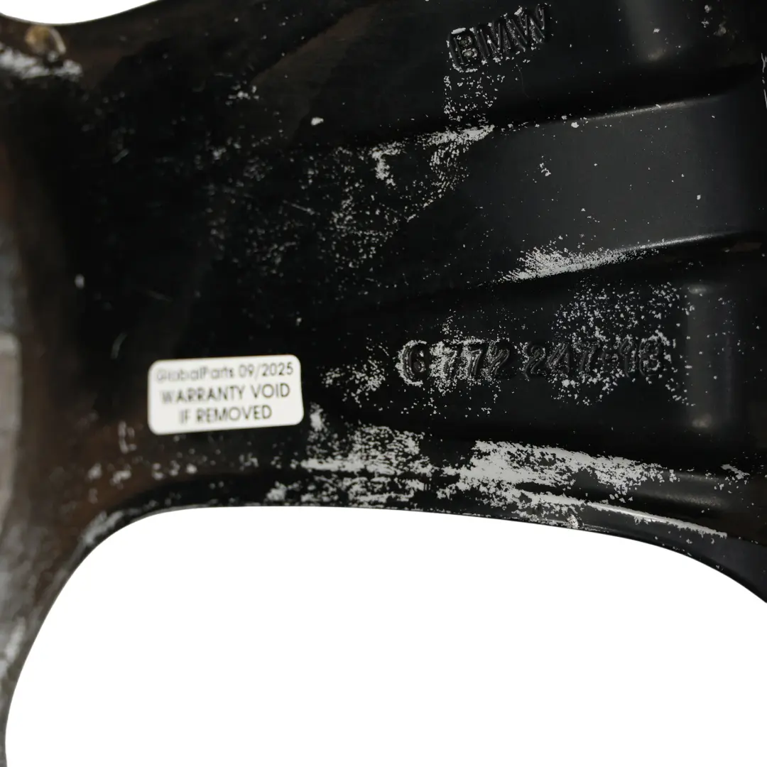 BMW X5 E70 Cerchio Anteriore Lega Nero 19" ET:48 9J - SKU 6772247-5 - Numero di parte 6772247