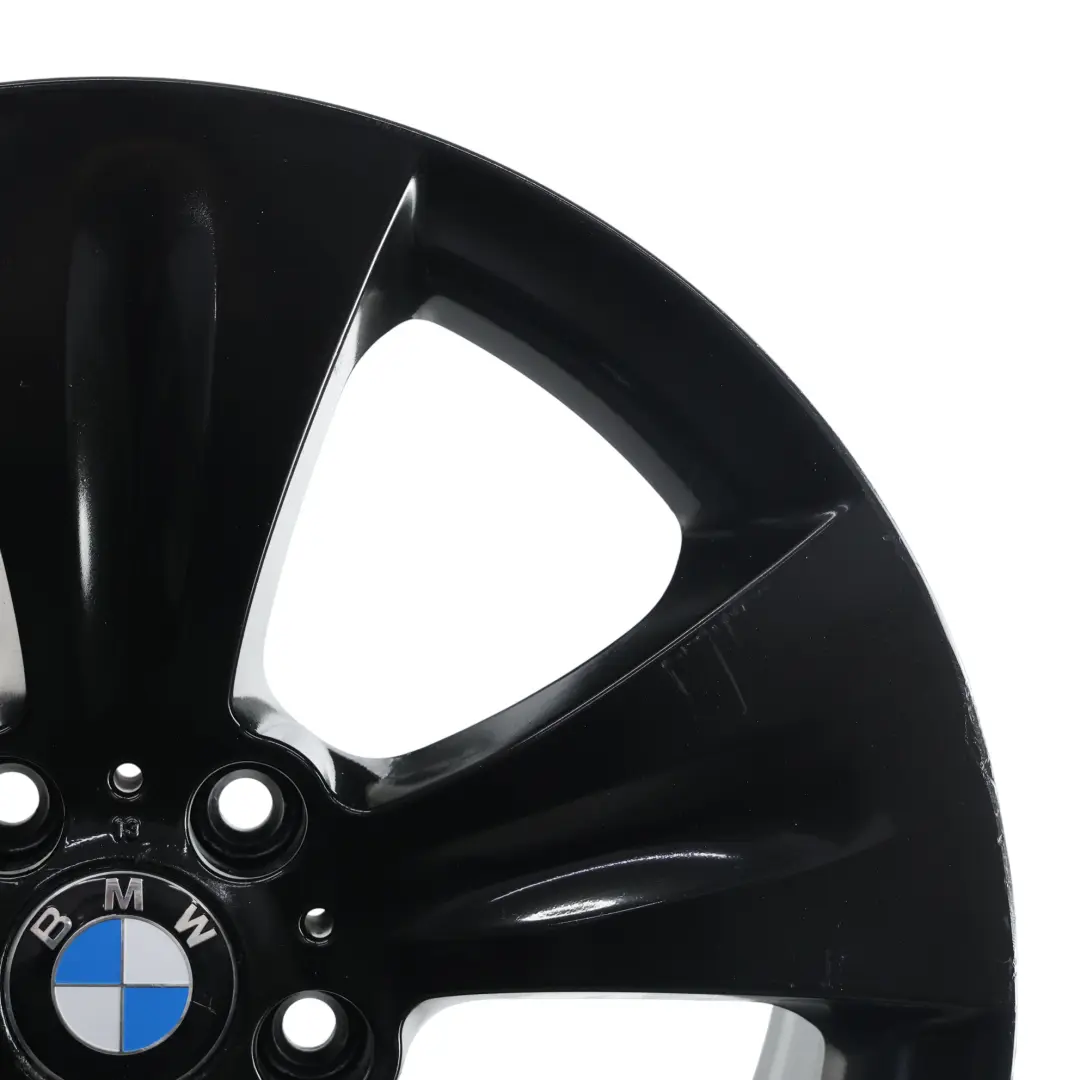 BMW X5 E70 Cerchio Anteriore In Lega Nero 19" Stella Raggi 213 ET:48 9J - SKU 6772247-6 - Numero di parte 6772247