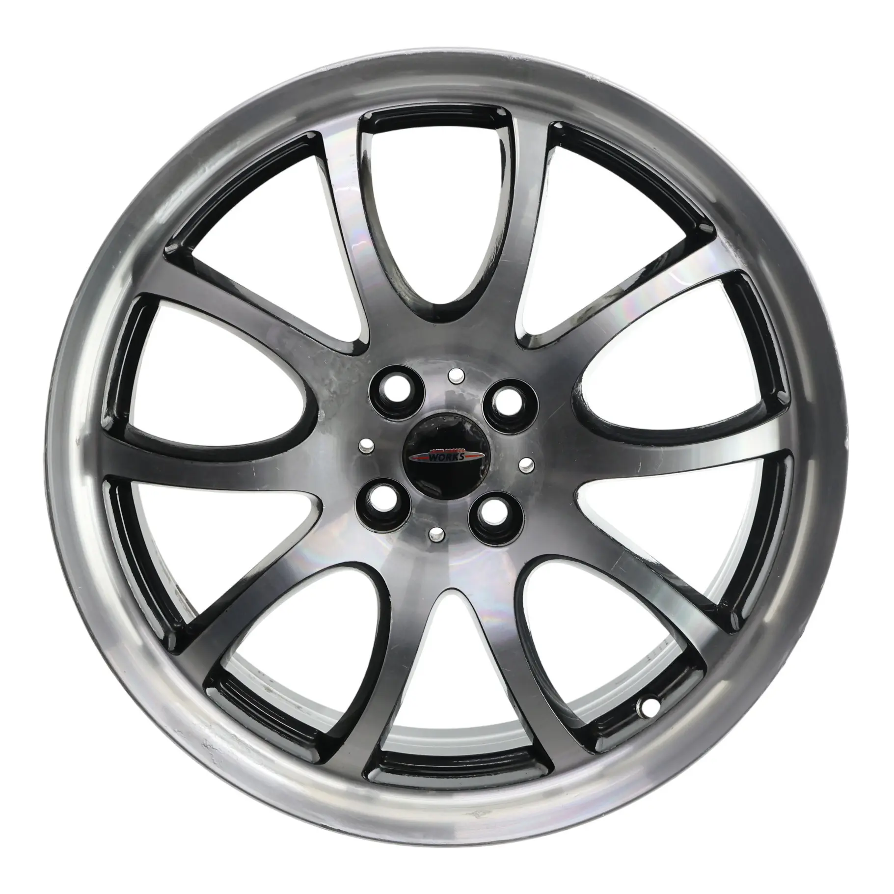 Cerchio Lega Mini R50 R53 Argento brillante 18" 7J ET:52 JCW Doppie Razze R105