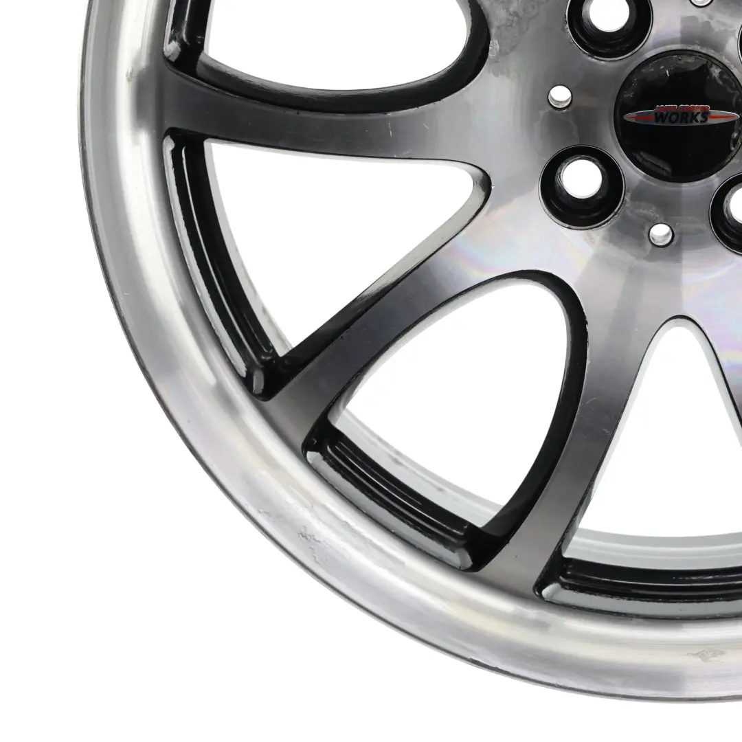 Llanta Aleación Mini R50 R53 Plata Brillante 18" 7J ET:52 JCW Doble Radio R105 para con número de pieza 6773196 Llanta Aleación Mini R50 R53 Plata Brillante 18" 7J ET:52 JCW Doble Radio R105 - SKU 6773196-1 - Número de pieza 6773196