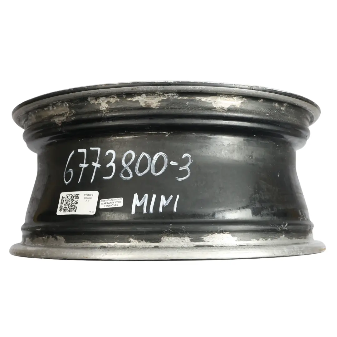 Alloy Rim 17" 7J ET:48 Night Spoke Limp-Home to Mini Cooper R50 R56 Wheel with Part number 6773800 Mini Cooper R50 R56 Wheel Alloy Rim 17" 7J ET:48 Night Spoke Limp-Home - SKU 6773800-3 - Part number 6773800