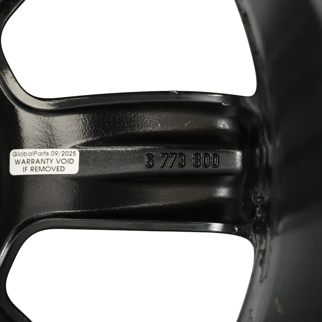 Mini Cooper One R50 R56 Cerchio AlluMini o 17" 7J ET: 48 Notte Spoke 106 - SKU 6773800-3 - Numero di parte 6773800