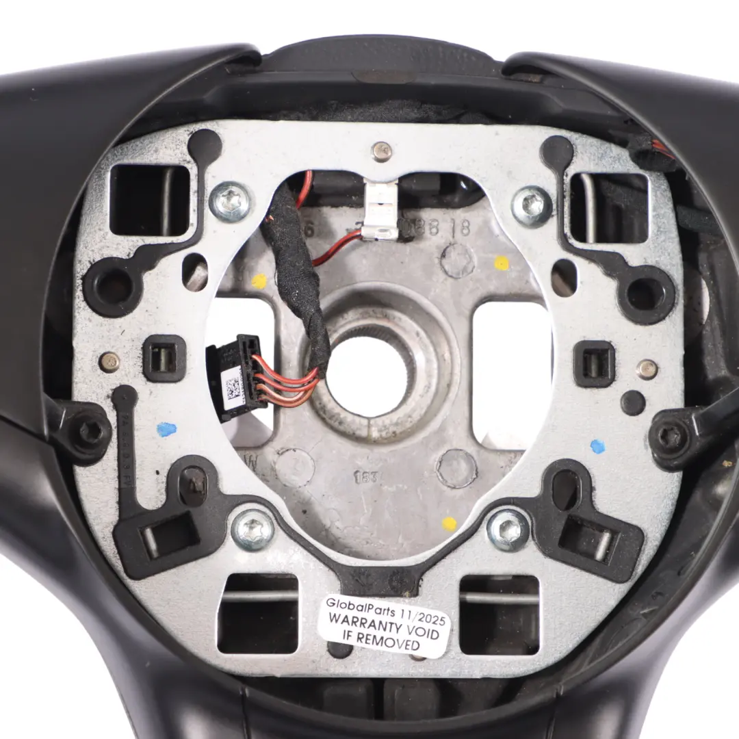 BMW E60 E61 E63 E64 NEW Leather Sport Steering Wheel Black - SKU 6774458 - Part number 6774458