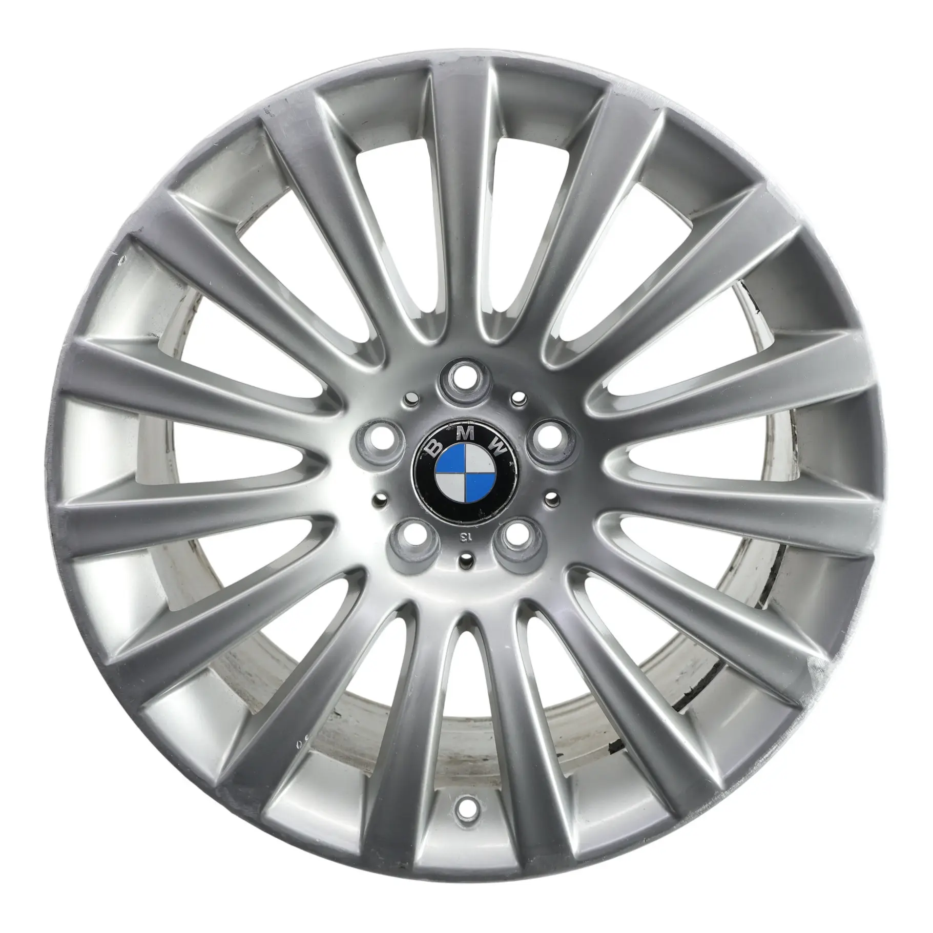 BMW F01 F02 F07 GT Silver Alloy Wheel Rim 19" 8,5J ET:25 Multispoke 235 6775404