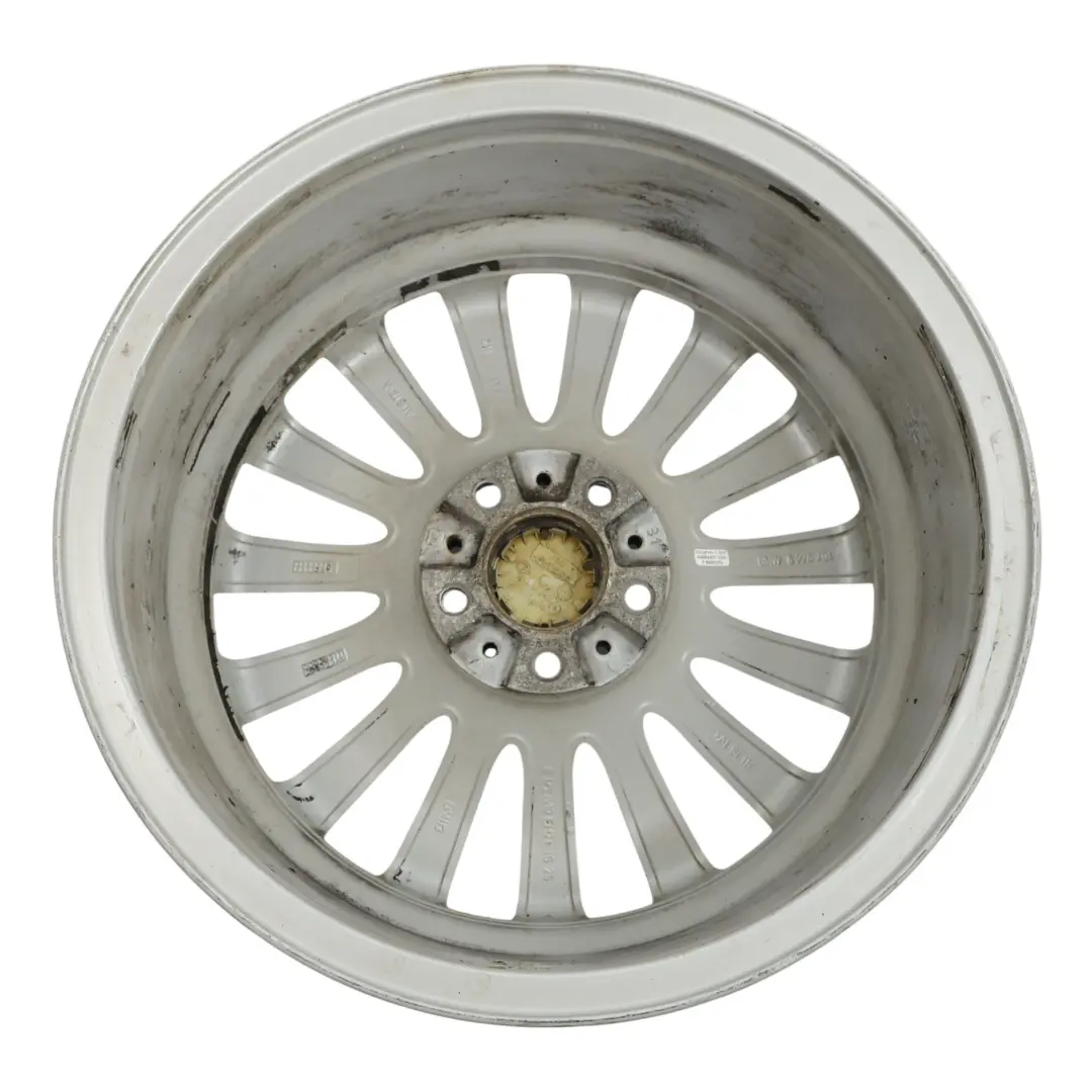 BMW F01 F02 F07 GT Silver Alloy Wheel Rim 19" 8,5J ET:25 Multispoke 235 - SKU 6775404-1 - Part number 6775404