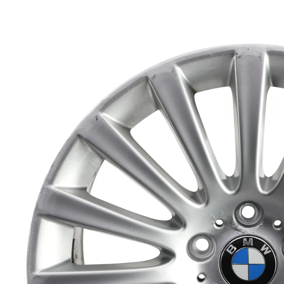 BMW F01 F07 Silver Light Alloy Wheel Rim 19" Multi-Spoke 235 9,5J ET:39 - SKU 6775405-2 - Part number 6775405