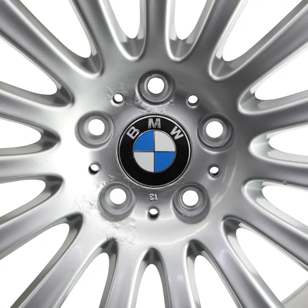 Silber Alu Felge Alufelge 19" Vielspeiche 235 9,5J ET:39 für BMW F01 F07 mit Teilenummer 6775405 BMW F01 F07 Silber Alu Felge Alufelge 19" Vielspeiche 235 9,5J ET:39 - SKU 6775405-2 - Teilenummer 6775405