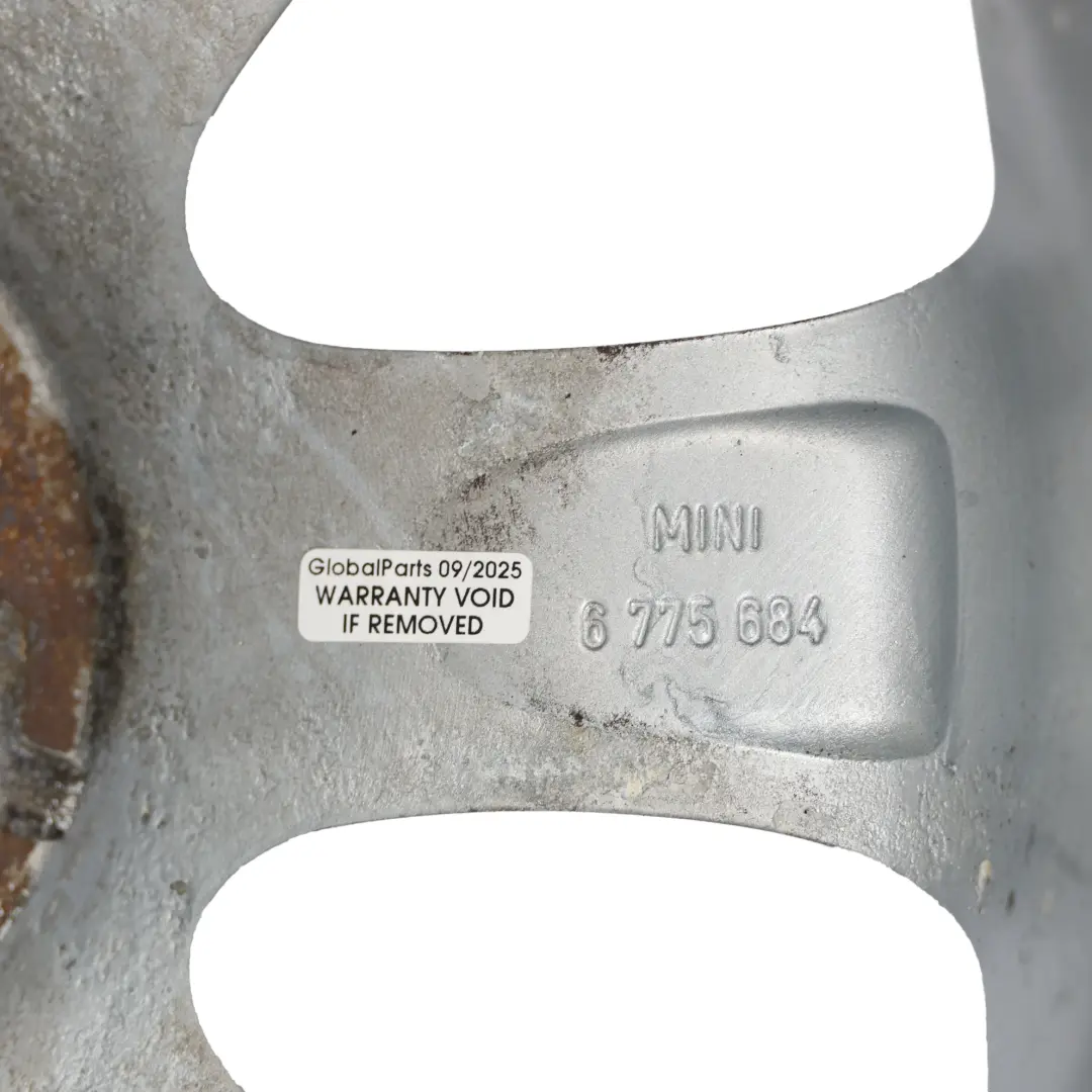 Mini R50 R53 R55 R56 Wheel Alloy Rim 16" 6,5J ET:48 Bridge Spoke 94 - SKU 6775684-3 - Part number 6775684