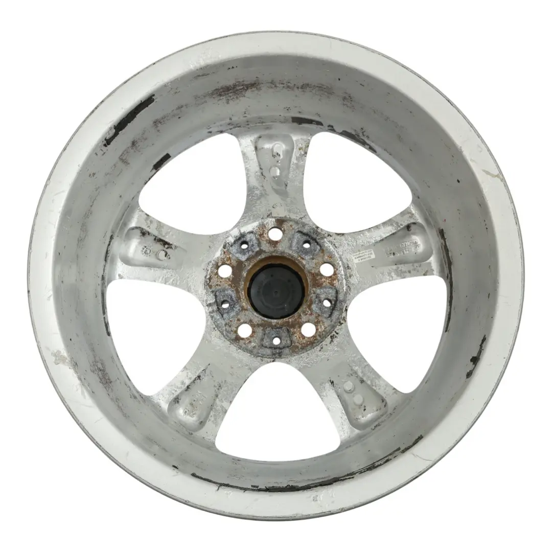 Rim BMW E81 E82 E87 E88 Silver Alloy 17" Star Spoke 256 ET:47 7J to Wheel with Part number 6778219 Wheel Rim BMW E81 E82 E87 E88 Silver Alloy 17" Star Spoke 256 ET:47 7J - SKU 6778219-7 - Part number 6778219
