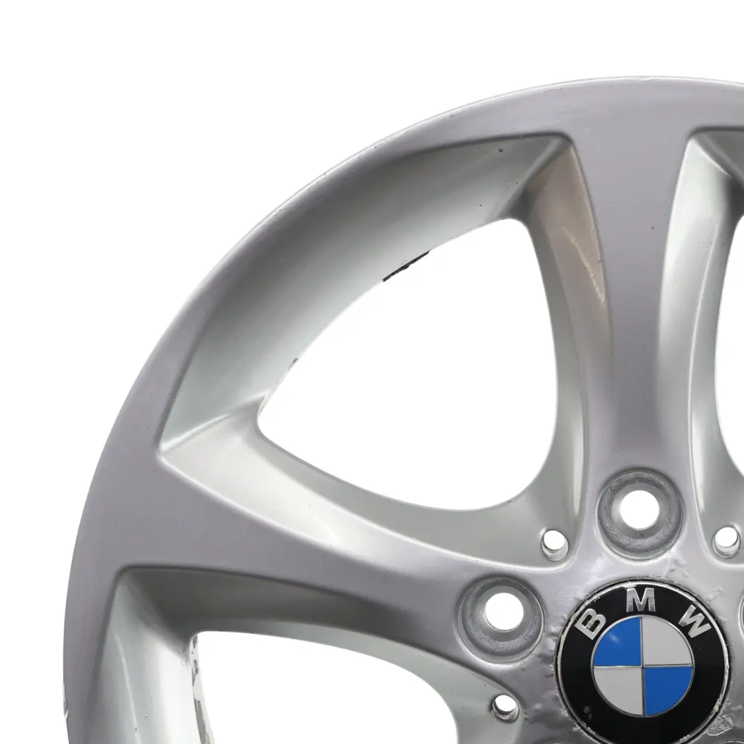 BMW E81 E82 E87 E88 Jante argentée alliage 17" Star Spoke 256 ET:47 7J - SKU 6778219-7 - Numéro de pièce 6778219