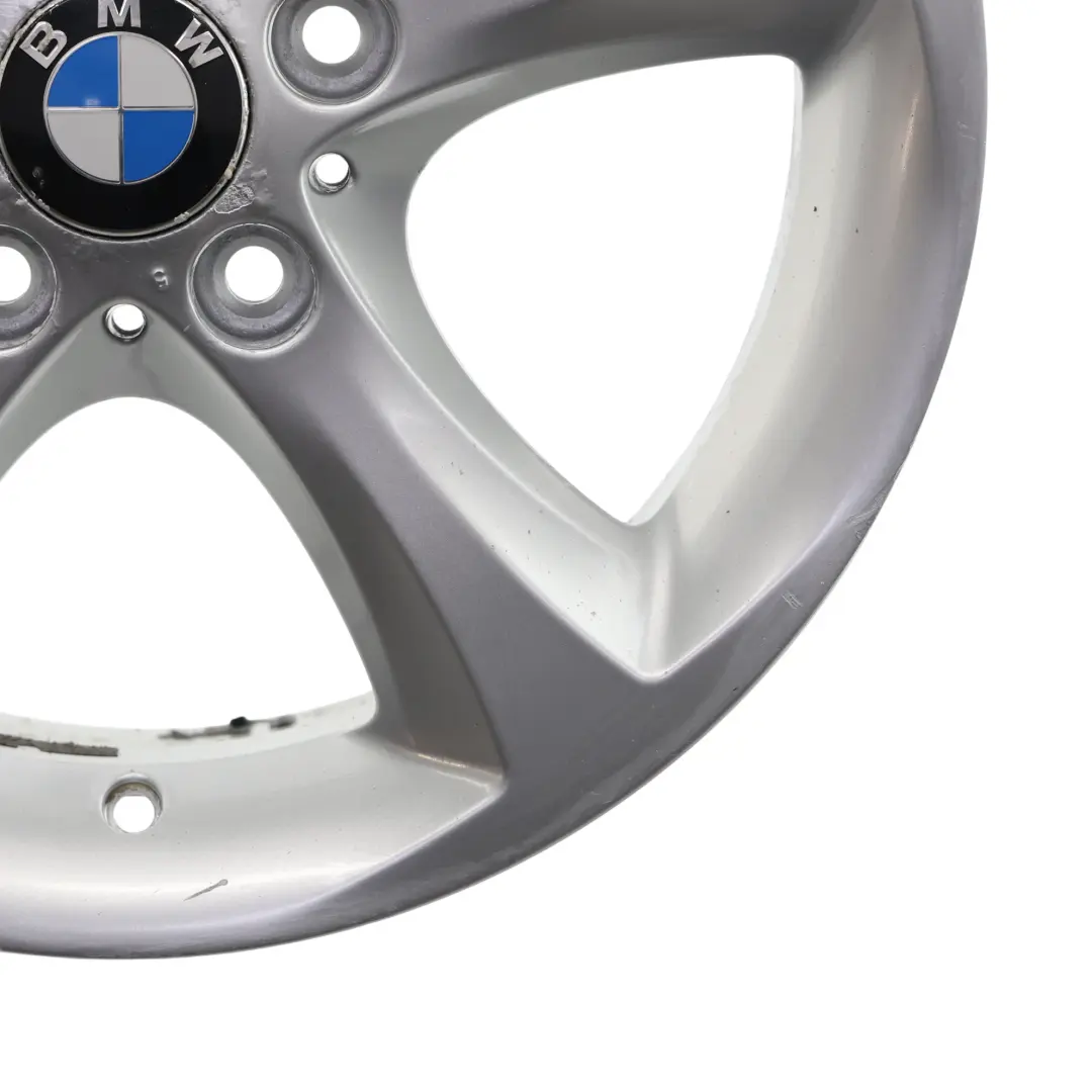 BMW E81 E82 E87 E88 Jante argentée alliage 17" Star Spoke 256 ET:47 7J - SKU 6778219-7 - Numéro de pièce 6778219