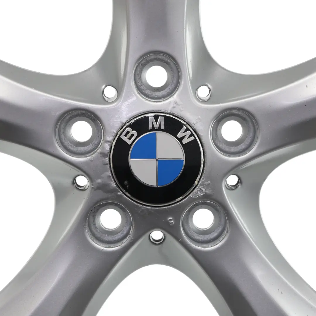 BMW E81 E82 E87 Argento Cerchio in lega 17" Stella Raggi 256 ET:47 7J - SKU 6778219-7 - Numero di parte 6778219