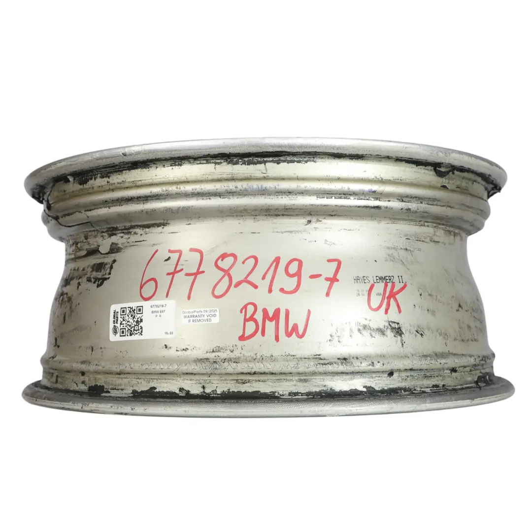 Jante argentée alliage 17" Star Spoke 256 ET:47 7J pour BMW E81 E82 E87 E88 à propos du numéro de pièce 6778219 BMW E81 E82 E87 E88 Jante argentée alliage 17" Star Spoke 256 ET:47 7J - SKU 6778219-7 - Numéro de pièce 6778219