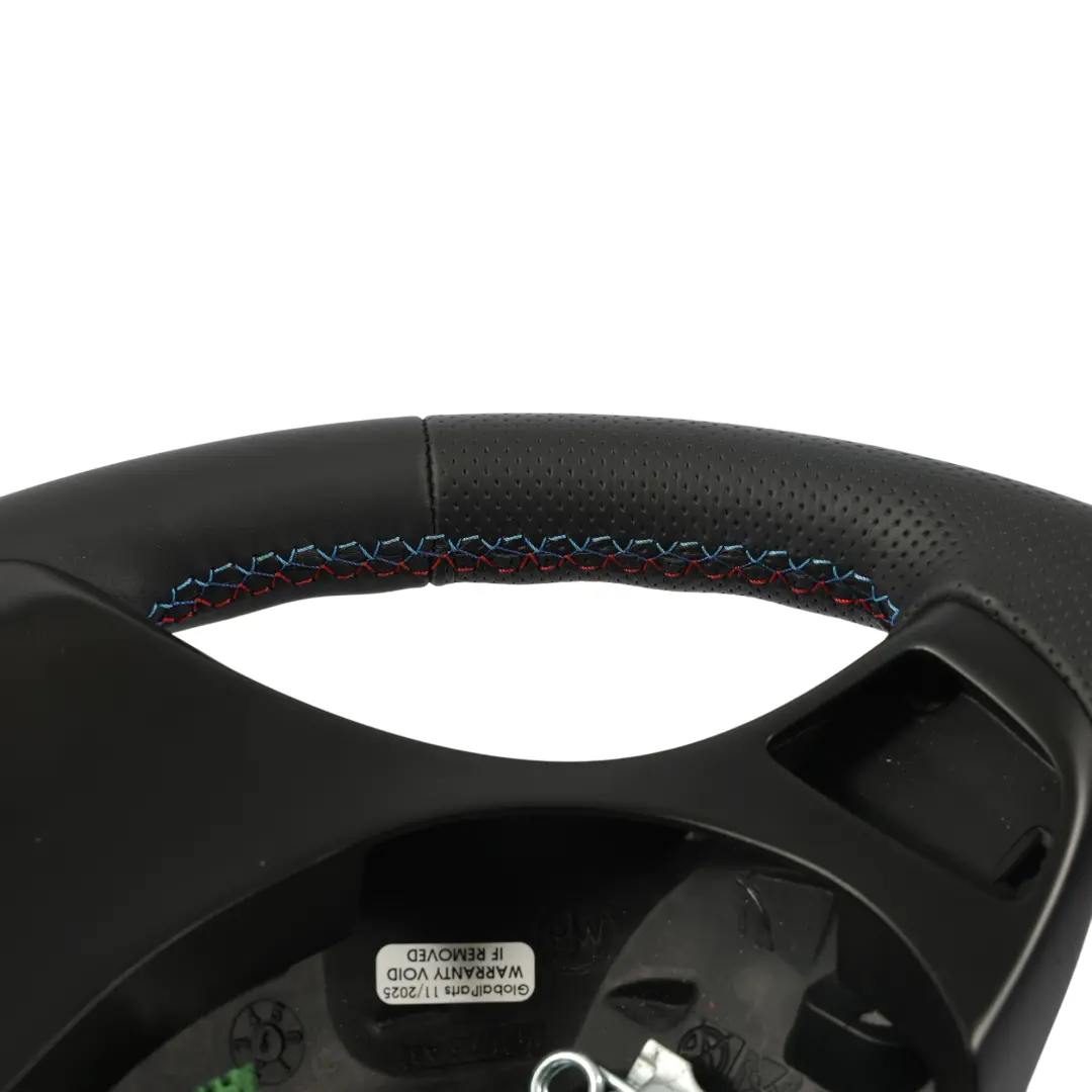 NUOVO Pelle Nera Sport M-Tricolore per Volante BMW X3 E83 X5 E53 con numero di parte 6778404 Volante BMW X3 E83 X5 E53 NUOVO Pelle Nera Sport M-Tricolore - SKU 6778404-3 - Numero di parte 6778404