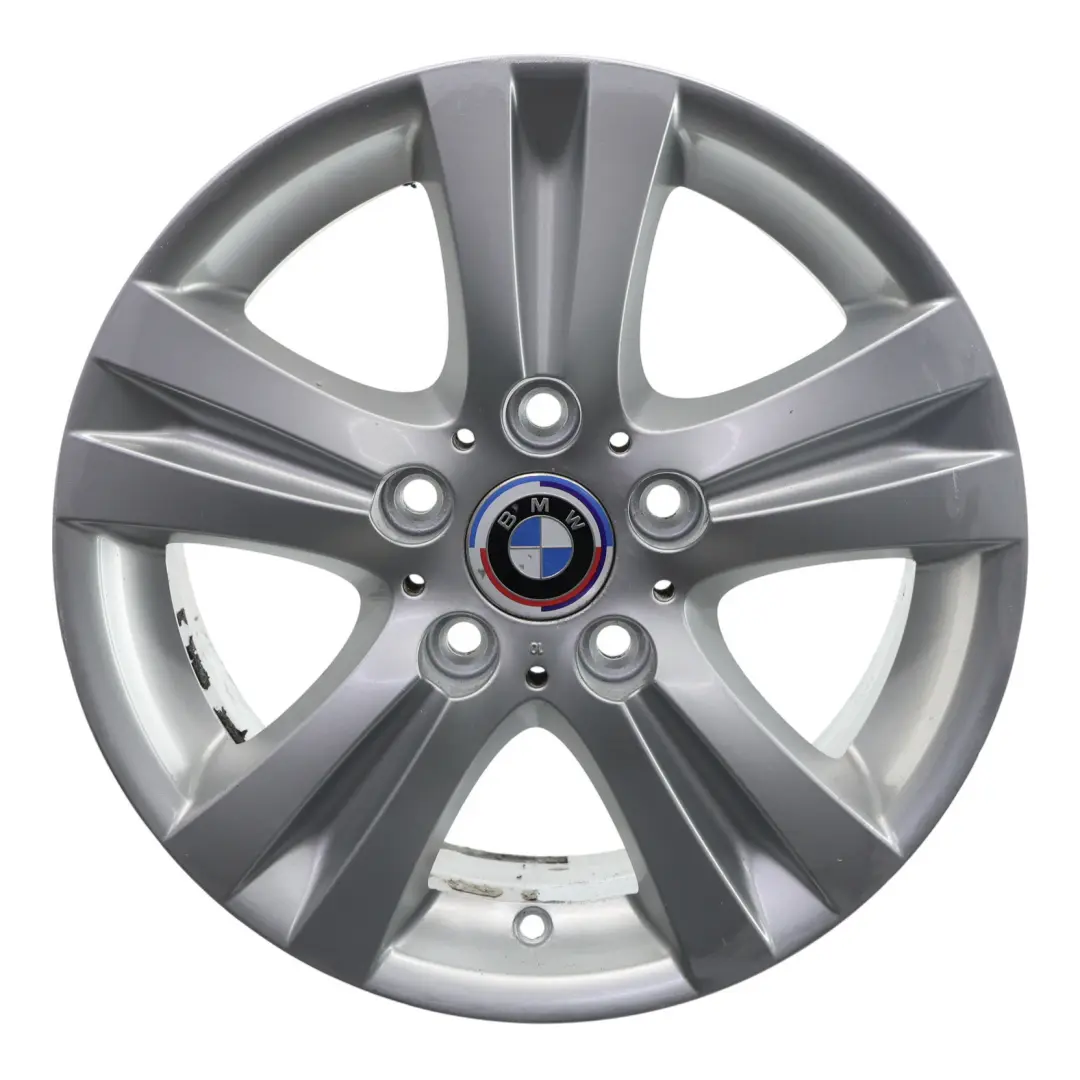 BMW E81 E87 E88 Wheel Alloy Rim 16" 7J ET:44 Double Spoke 222 677969 - SKU 6779696-2 - Part number 6779696