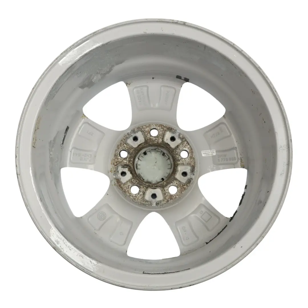 BMW E81 E87 E88 Wheel Alloy Rim 16" 7J ET:44 Double Spoke 222 677969 - SKU 6779696-2 - Part number 6779696