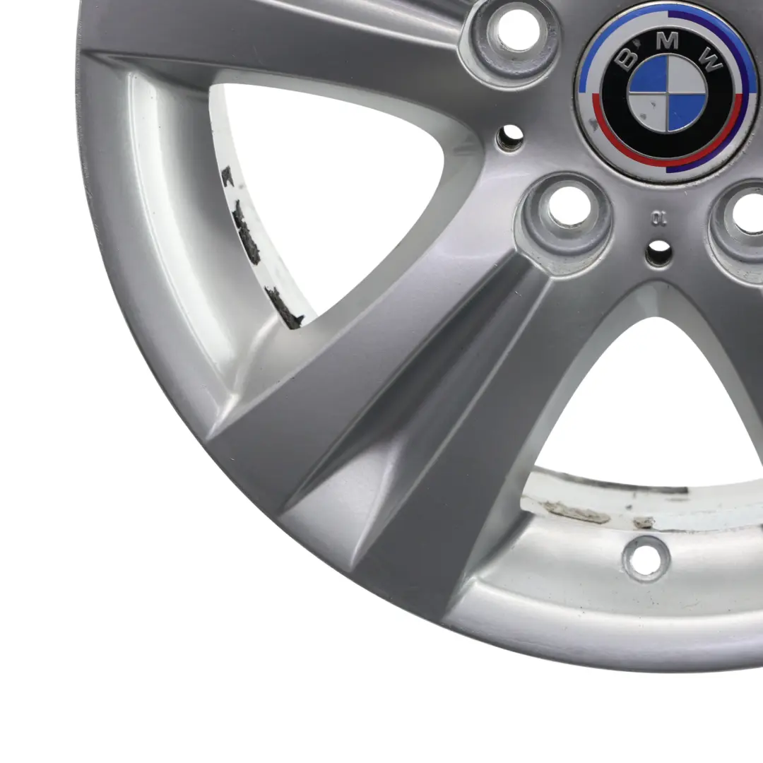 BMW E81 E87 E88 Wheel Alloy Rim 16" 7J ET:44 Double Spoke 222 677969 - SKU 6779696-2 - Part number 6779696
