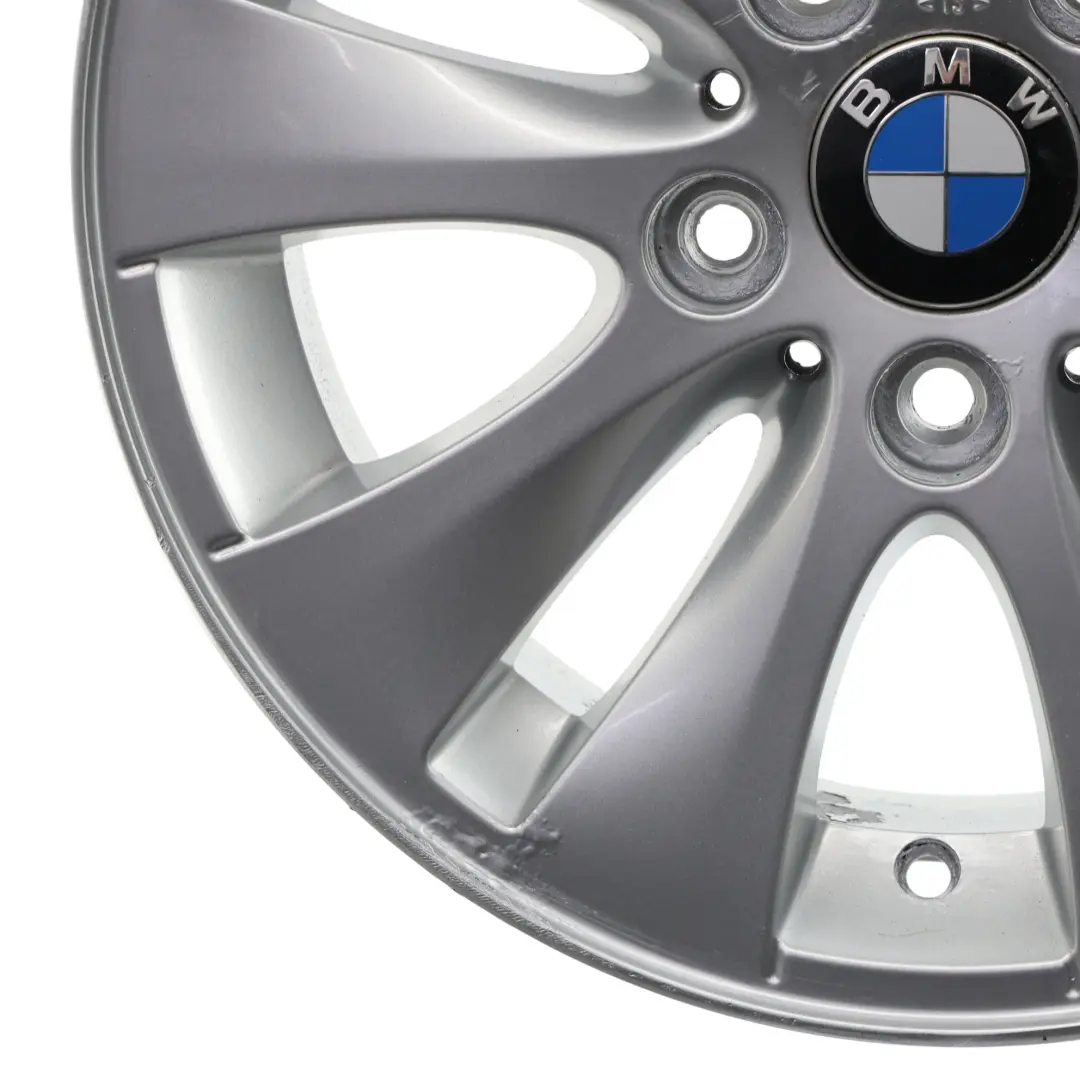 Cerchio ruota BMW E81 E82 E87 Argento in lega 16" raggi V 229 ET:42 6,5J per con numero di parte 6779786 Cerchio ruota BMW E81 E82 E87 Argento in lega 16" raggi V 229 ET:42 6,5J - SKU 6779786-2 - Numero di parte 6779786