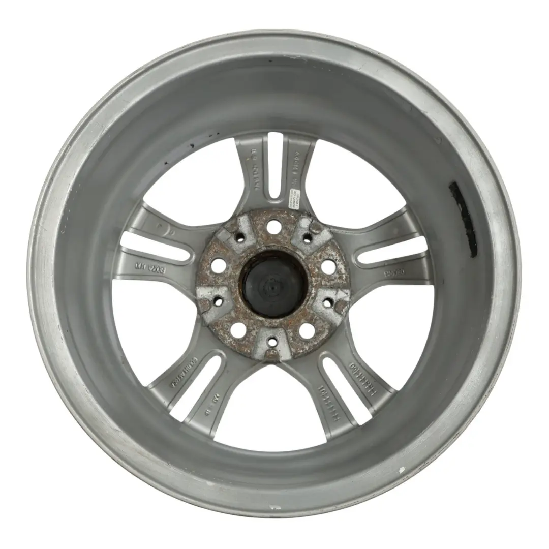 Alloy Wheel Rim 16" Double Spoke 268 7J ET:31 to BMW E90 E91 with Part number 6780907 BMW E90 E91 Alloy Wheel Rim 16" Double Spoke 268 7J ET:31 - SKU 6780907-1 - Part number 6780907