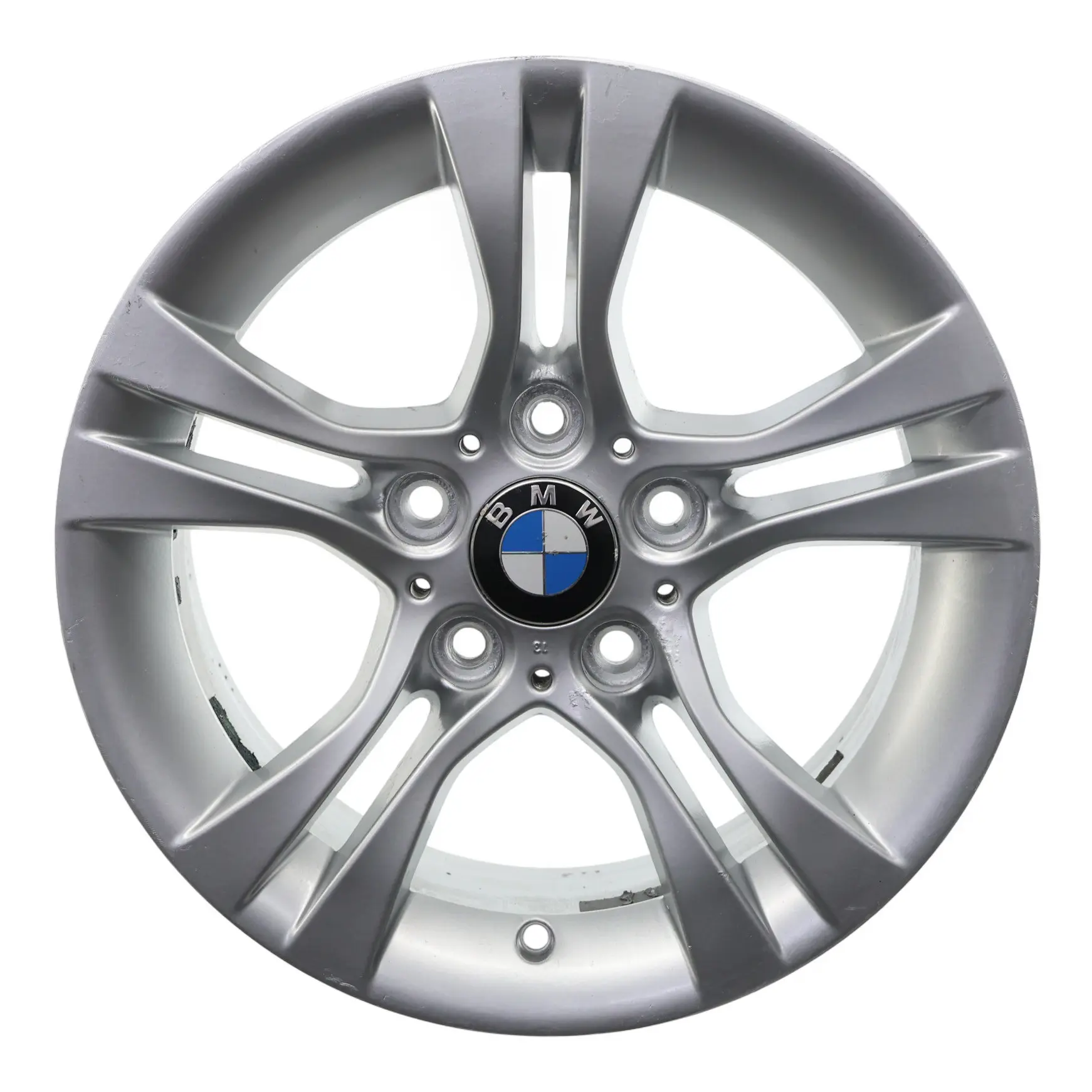 BMW E90 E91 Silver Alloy Wheel Rim 16" Double Spoke 268 7J ET:31 6780907