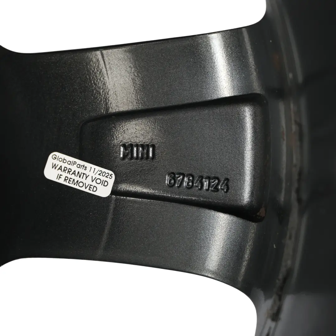 Mini Cooper One R55 R56 R57 Cerchio In Lega 17" 7J ET:48 Nero Star Bullet 111 - SKU 6784124-2 - Numero di parte 6784124