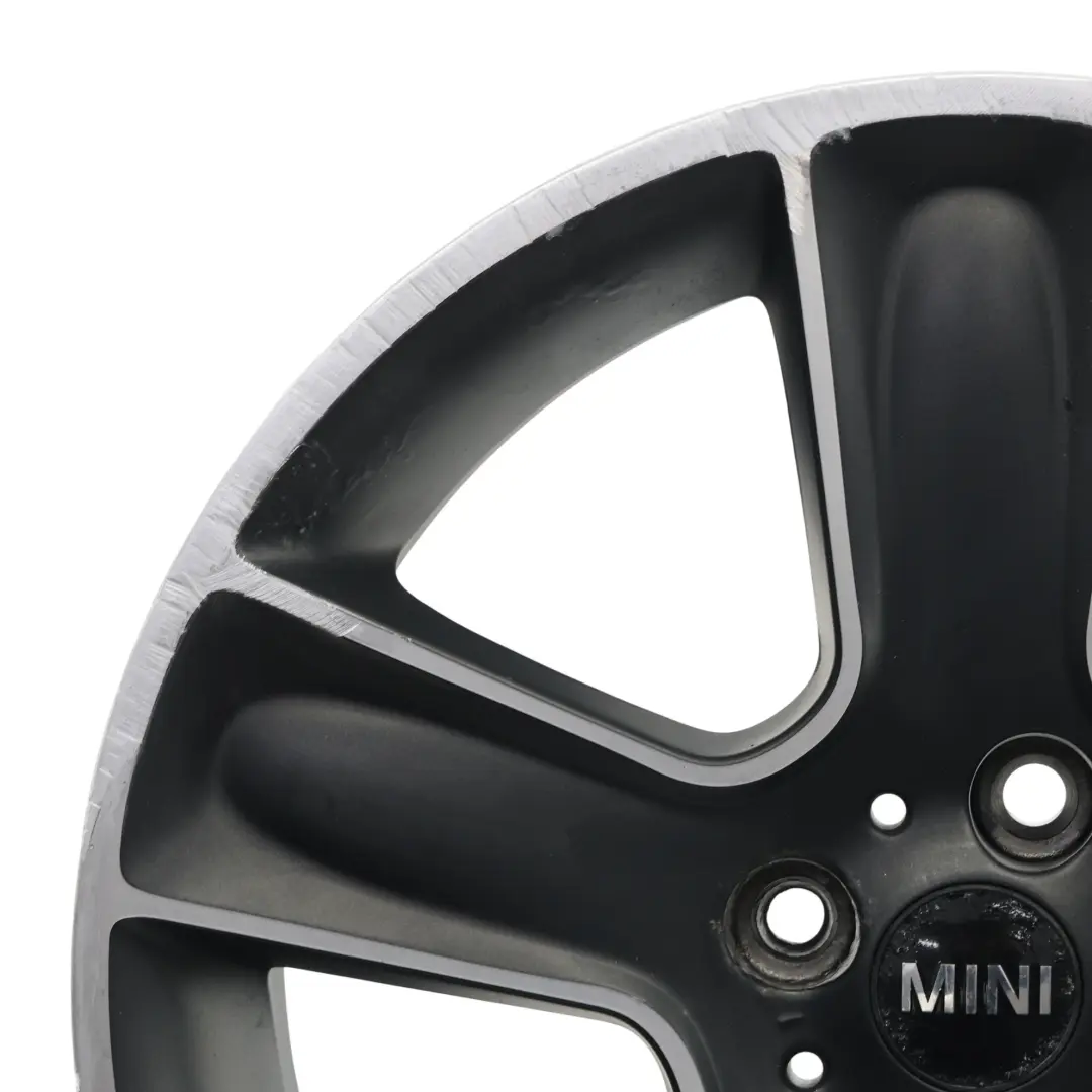 Felge Alufelge 17" 7J ET:48 Black Star Bullet 111 für Mini Cooper One R55 R56 R57 mit Teilenummer 6784124 Mini Cooper One R55 R56 R57 Felge Alufelge 17" 7J ET:48 Black Star Bullet 111 - SKU 6784124-2 - Teilenummer 6784124