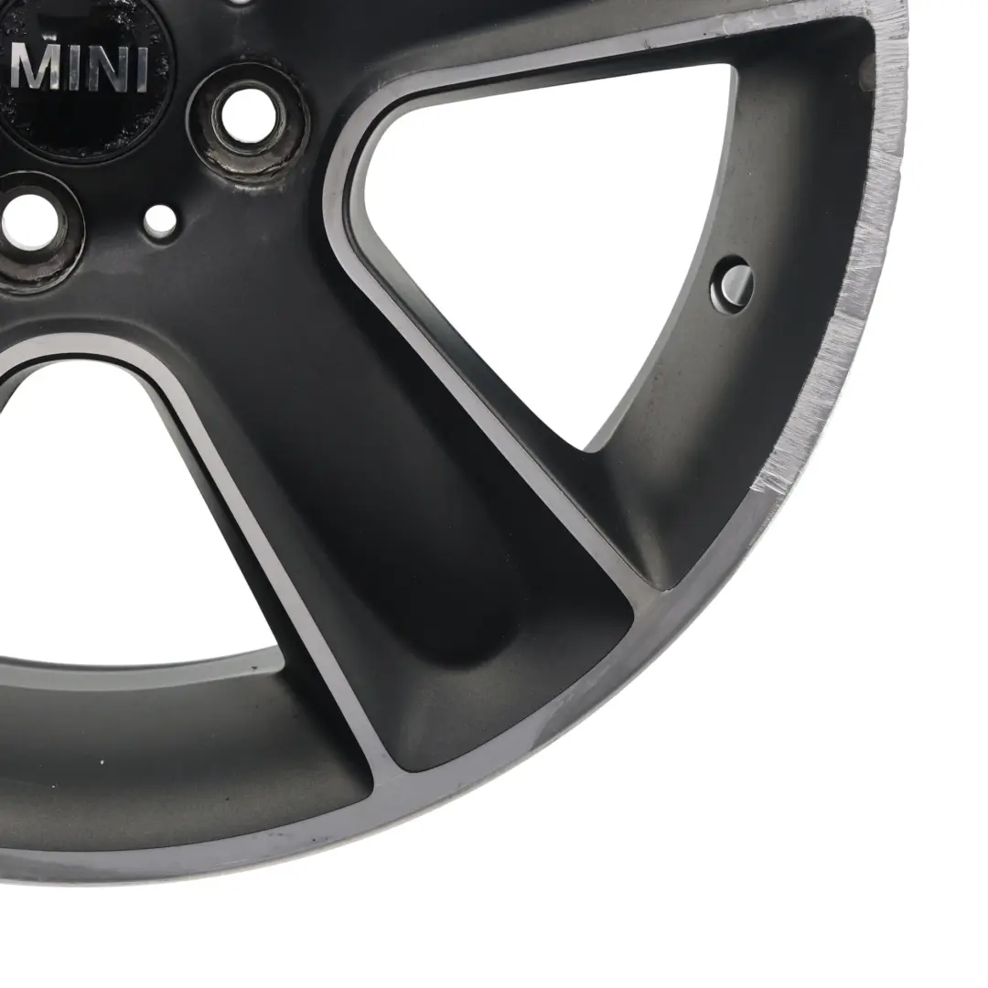 Alloy Rim 17" 7J ET:48 Black Star Bullet 111 to Mini Cooper One R55 R56 R57 Wheel with Part number 6784124 Mini Cooper One R55 R56 R57 Wheel Alloy Rim 17" 7J ET:48 Black Star Bullet 111 - SKU 6784124-2 - Part number 6784124