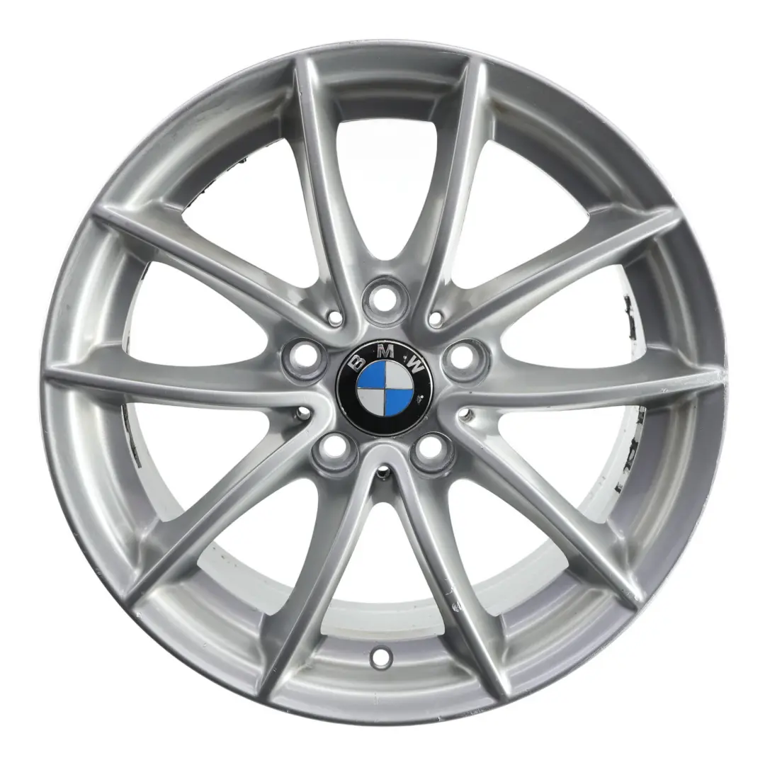  Llanta BMW X3 F25 X4 F26 Silver Alloy 17" V Spoke 304 7,5J ET:32 - SKU 6787575-1 - Número de pieza 6787575