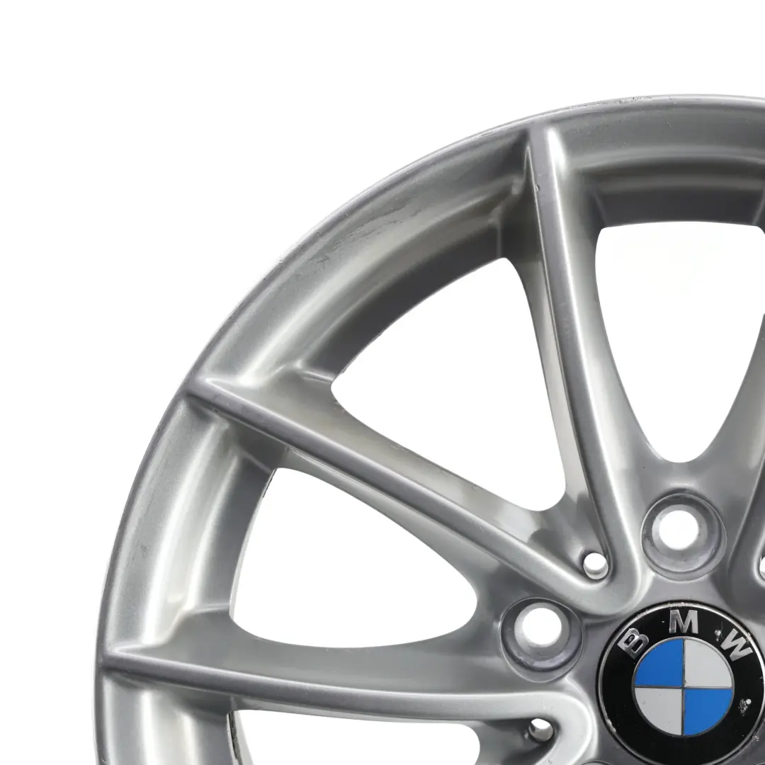  Llanta BMW X3 F25 X4 F26 Silver Alloy 17" V Spoke 304 7,5J ET:32 - SKU 6787575-1 - Número de pieza 6787575