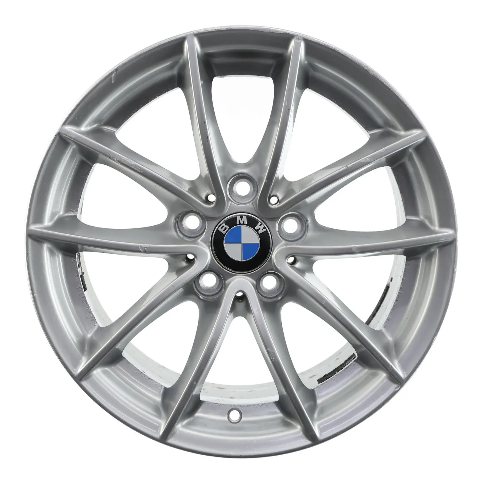 Wheel Rim BMW X3 F25 X4 F26 Silver Alloy 17" V Spoke 304 7,5J ET:32 6787575
