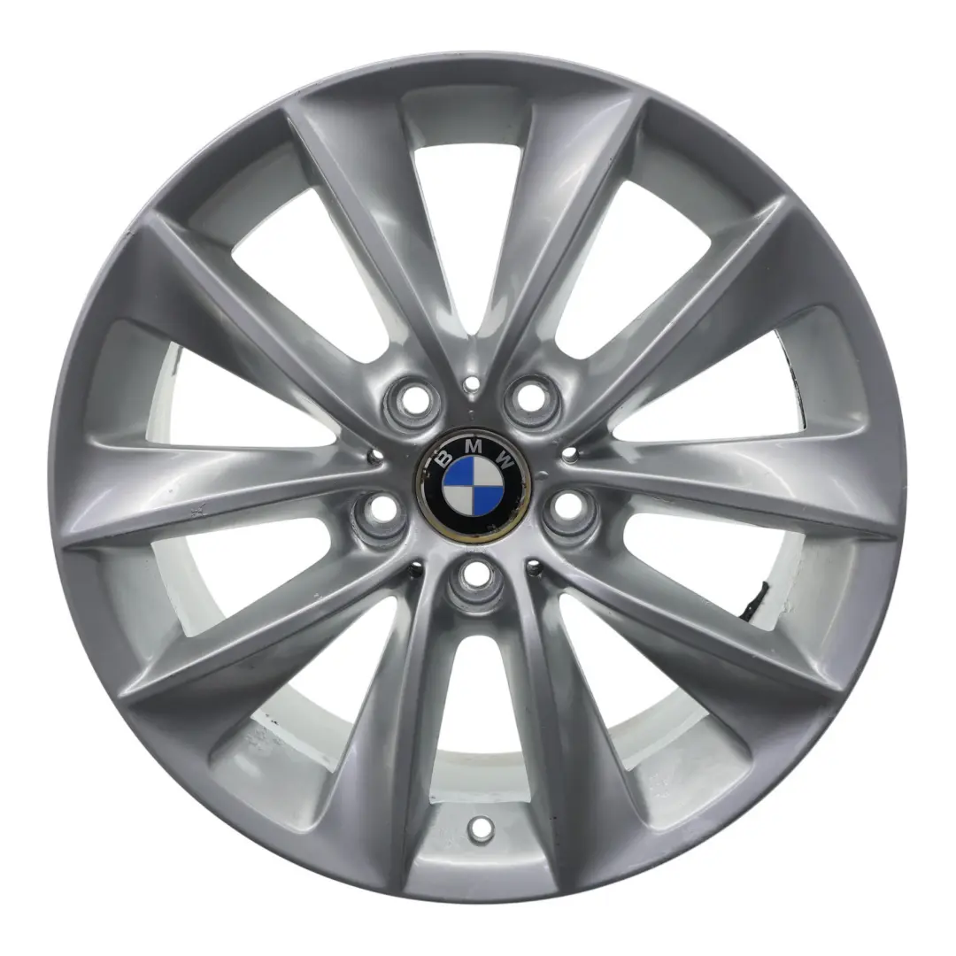 BMW F25 F26 Wheel Rim Alloy Silver 18" 8J ET:43 V Spoke 307 - SKU 6787578-2 - Part number 6787578