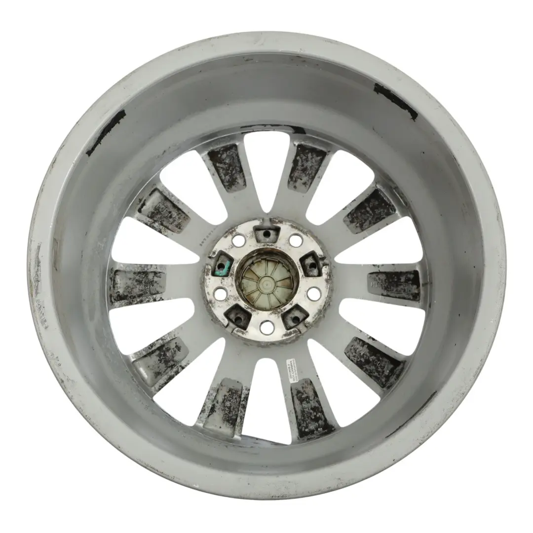 BMW F25 F26 Cerchio Lega Argento 18" 8J ET:43 V Spoke 307 - SKU 6787578-2 - Numero di parte 6787578