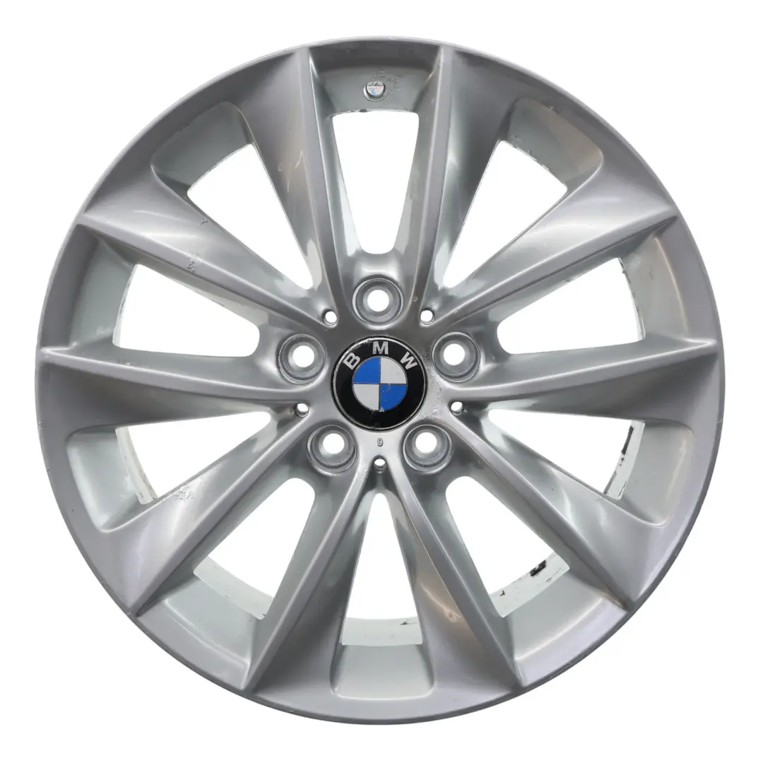 BMW X3 F25 X4 F26 Silver Wheel Alloy Rim 18" 8J ET:43 V Spoke 307 - SKU 6787578-3 - Part number 6787578