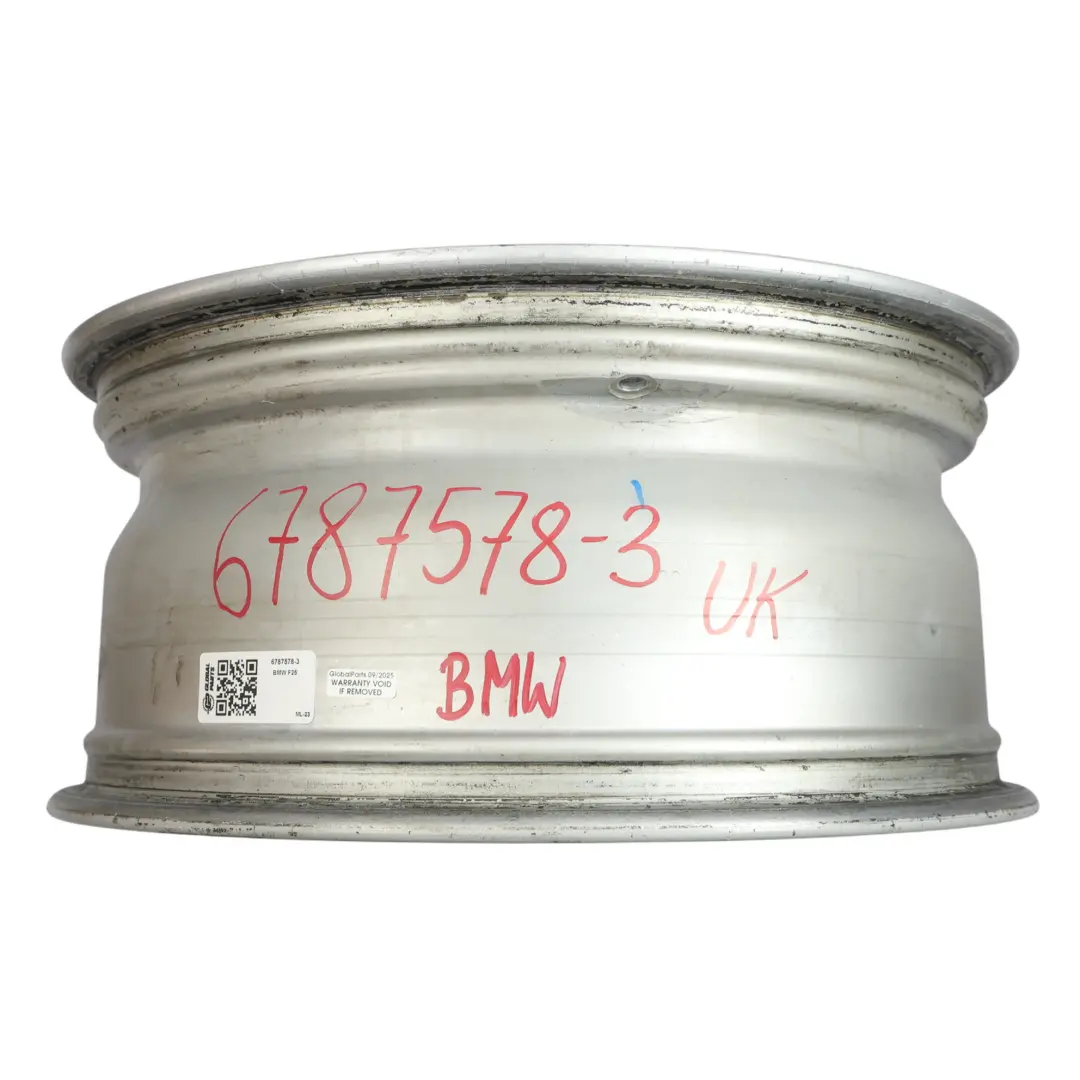 Alloy Rim 18" 8J ET:43 V Spoke 307 to BMW X3 F25 X4 F26 Silver Wheel with Part number 6787578 BMW X3 F25 X4 F26 Silver Wheel Alloy Rim 18" 8J ET:43 V Spoke 307 - SKU 6787578-3 - Part number 6787578