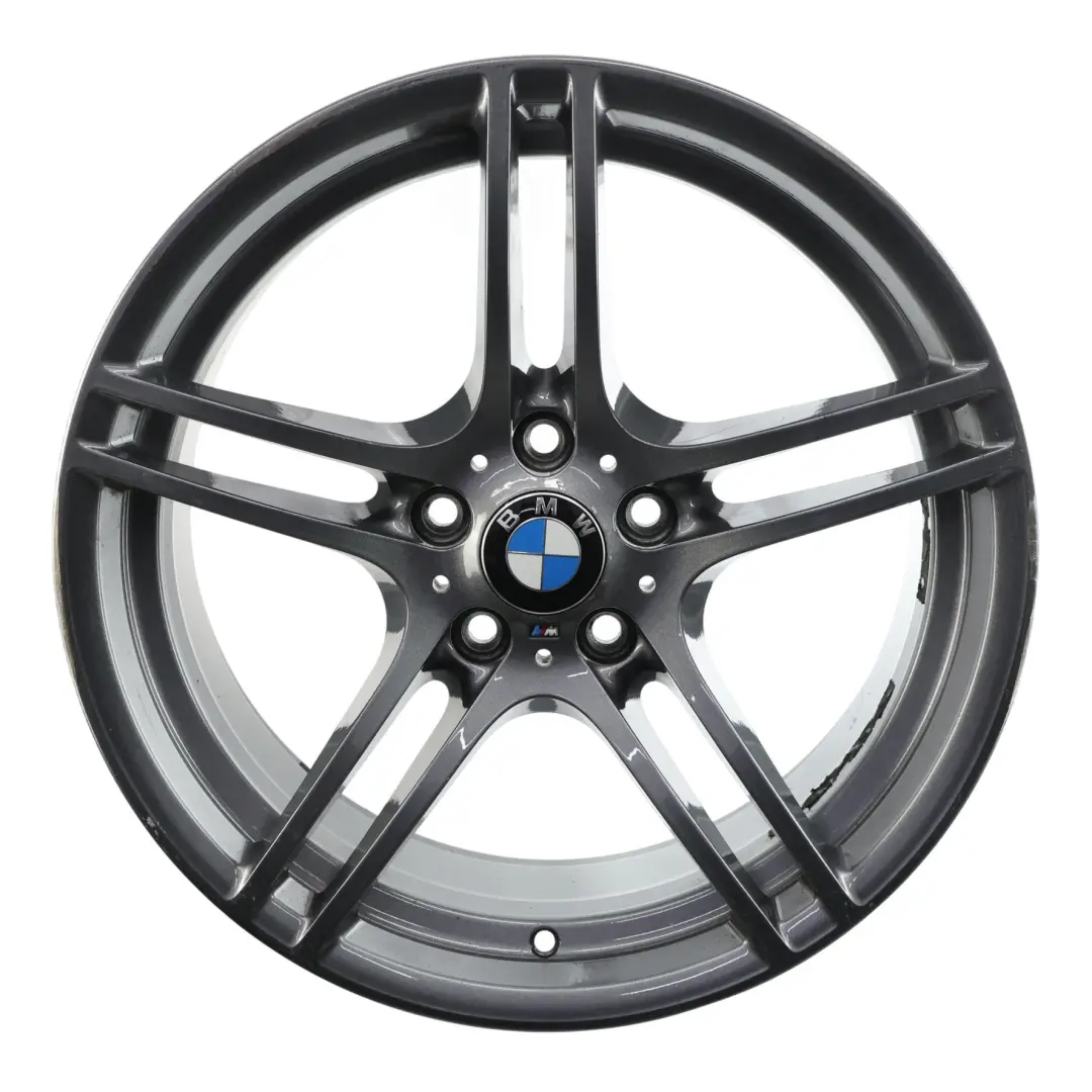 Jante alliage roues avant grises 19" M Double 313 8J ET:37 pour BMW E90 E92 à propos du numéro de pièce 6787647 BMW E90 E92 Jante alliage roues avant grises 19" M Double 313 8J ET:37 - SKU 6787647-6 - Numéro de pièce 6787647