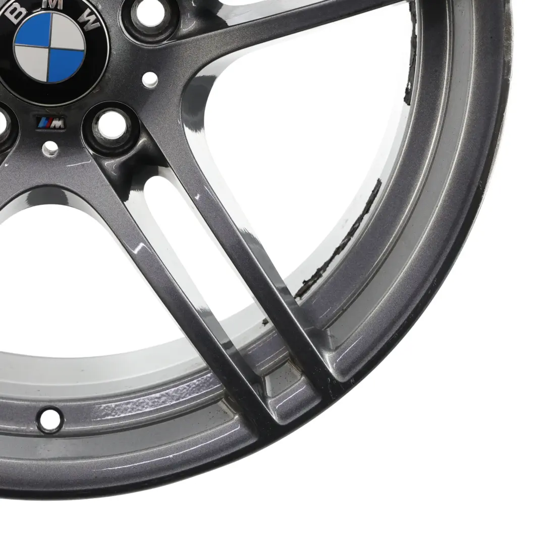 BMW E90 E92 Grigio Cerchio Anteriore in Lega 19" M Doppie 313 8J ET:37 - SKU 6787647-6 - Numero di parte 6787647