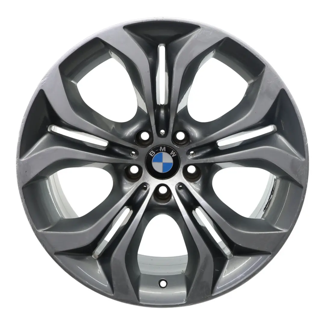 Cerchio Lega Anteriore Grigio 20" 10J ET:40 Raggi 336 per BMW X5 E70 X6 E71 con numero di parte 6788010 BMW X5 E70 X6 E71 Cerchio Lega Anteriore Grigio 20" 10J ET:40 Raggi 336 - SKU 6788010-4 - Numero di parte 6788010