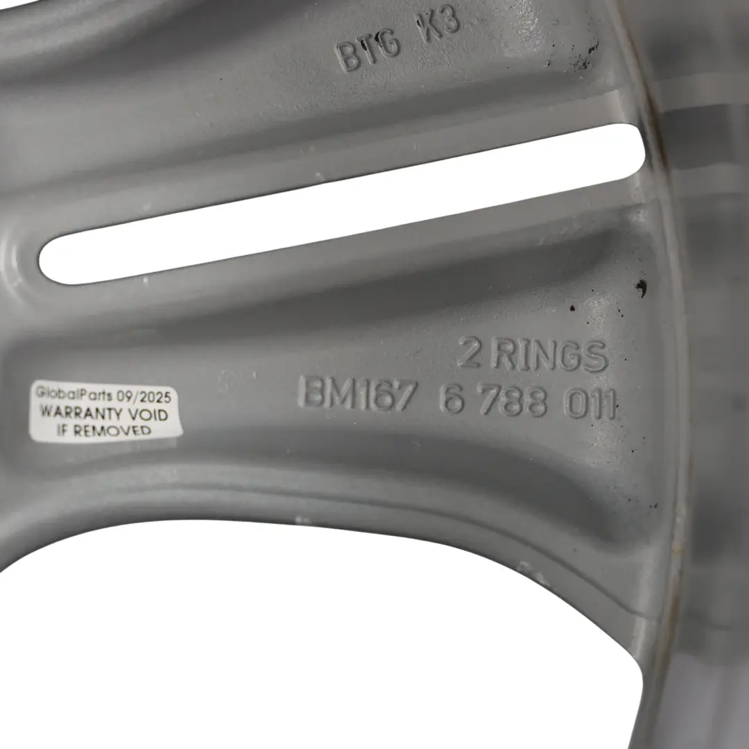 BMW X5 E70 Cerchio Posteriore In Lega Grigio 20" 11J ET:37 Y Raggi 336 - SKU 6788011-4 - Numero di parte 6788011