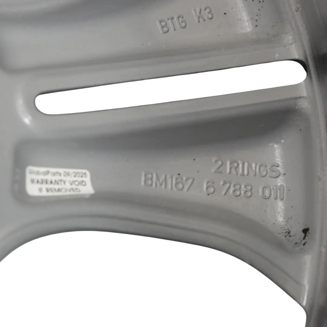 BMW X5 E70 Jante Arrière Alliage Gris 20" 11J ET:37 À Rayons En Y 336 - SKU 6788011-5 - Numéro de pièce 6788011