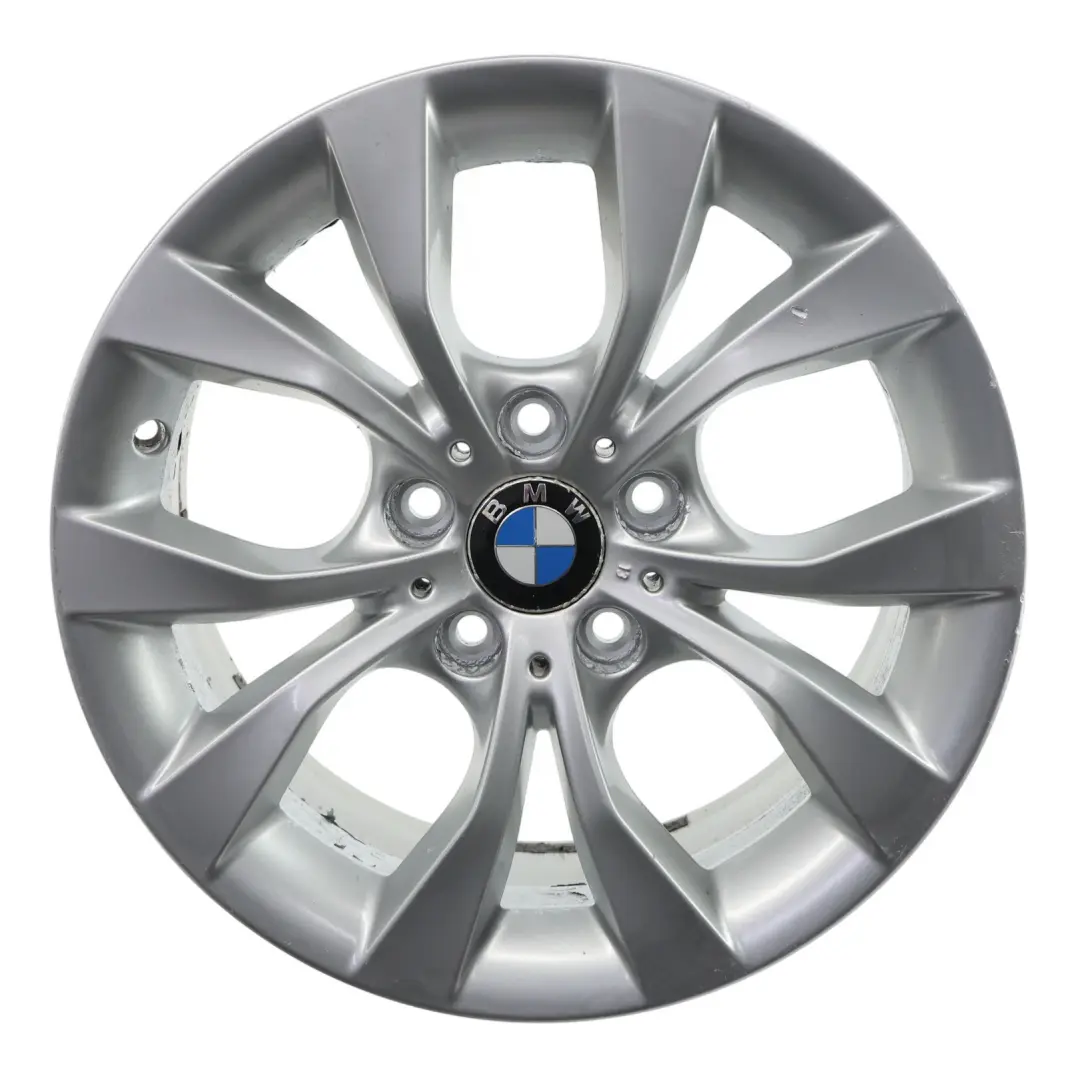 BMW X1 E84 Argento AlluMini o Cerchione IN Lega 17" Raggi V 318 ET:3 4 7,5J - SKU 6789141-2 - Numero di parte 6789141