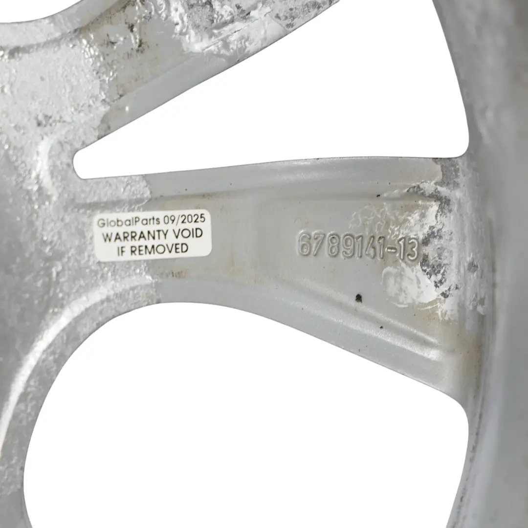 BMW X1 E84 Argento AlluMini o Cerchione IN Lega 17" Raggi V 318 ET:3 4 7,5J - SKU 6789141-2 - Numero di parte 6789141