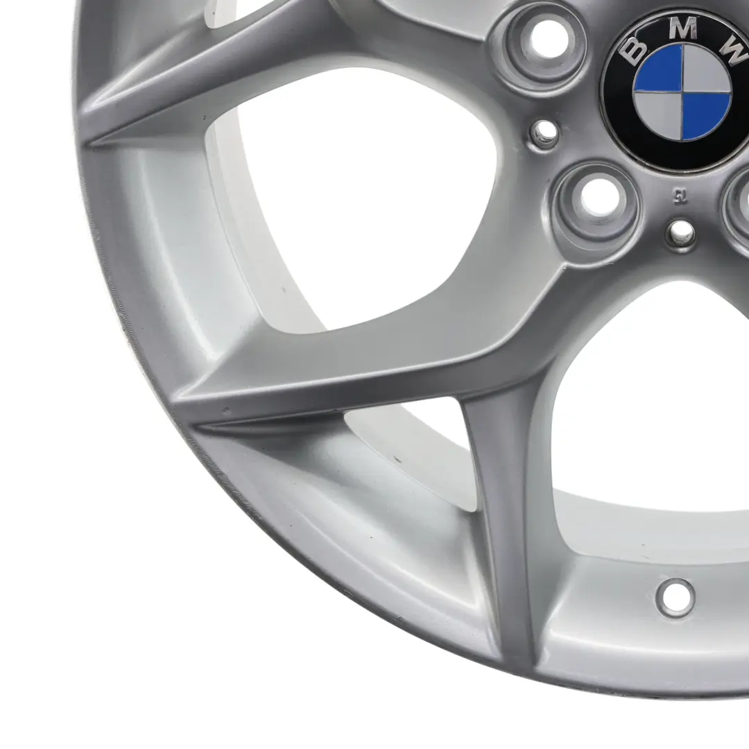 Rim Alloy Silver 18" Y spoke 322 ET:30 8J to BMW X1 E84 Wheel with Part number 6789145 BMW X1 E84 Wheel Rim Alloy Silver 18" Y spoke 322 ET:30 8J - SKU 6789145-2 - Part number 6789145