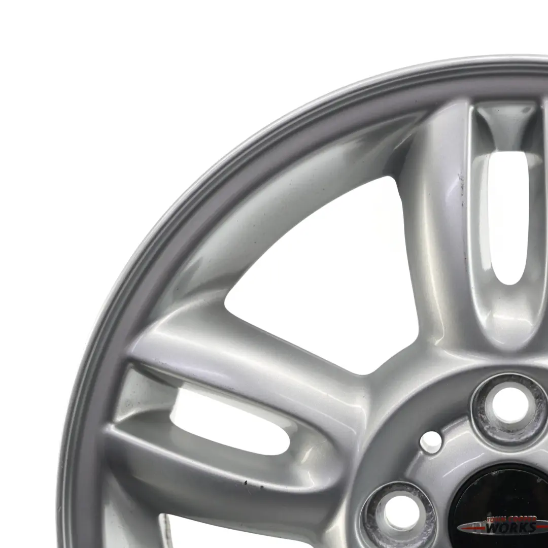 Mini Cooper R55 R56 Silber Alu Felge Alufelge 15" 5,5J 5 Star Twin Spoke 118 - SKU 6791930-1 - Teilenummer 6791930