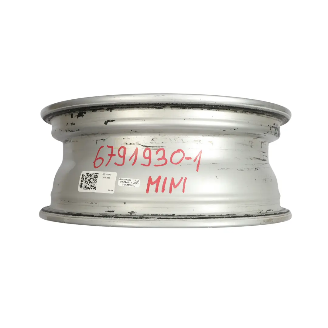 Mini R55 R56 Llanta de Aleacion Plateada 15" ET:45 5,5J 5-Star Twin Spoke 118 - SKU 6791930-1 - Número de pieza 6791930