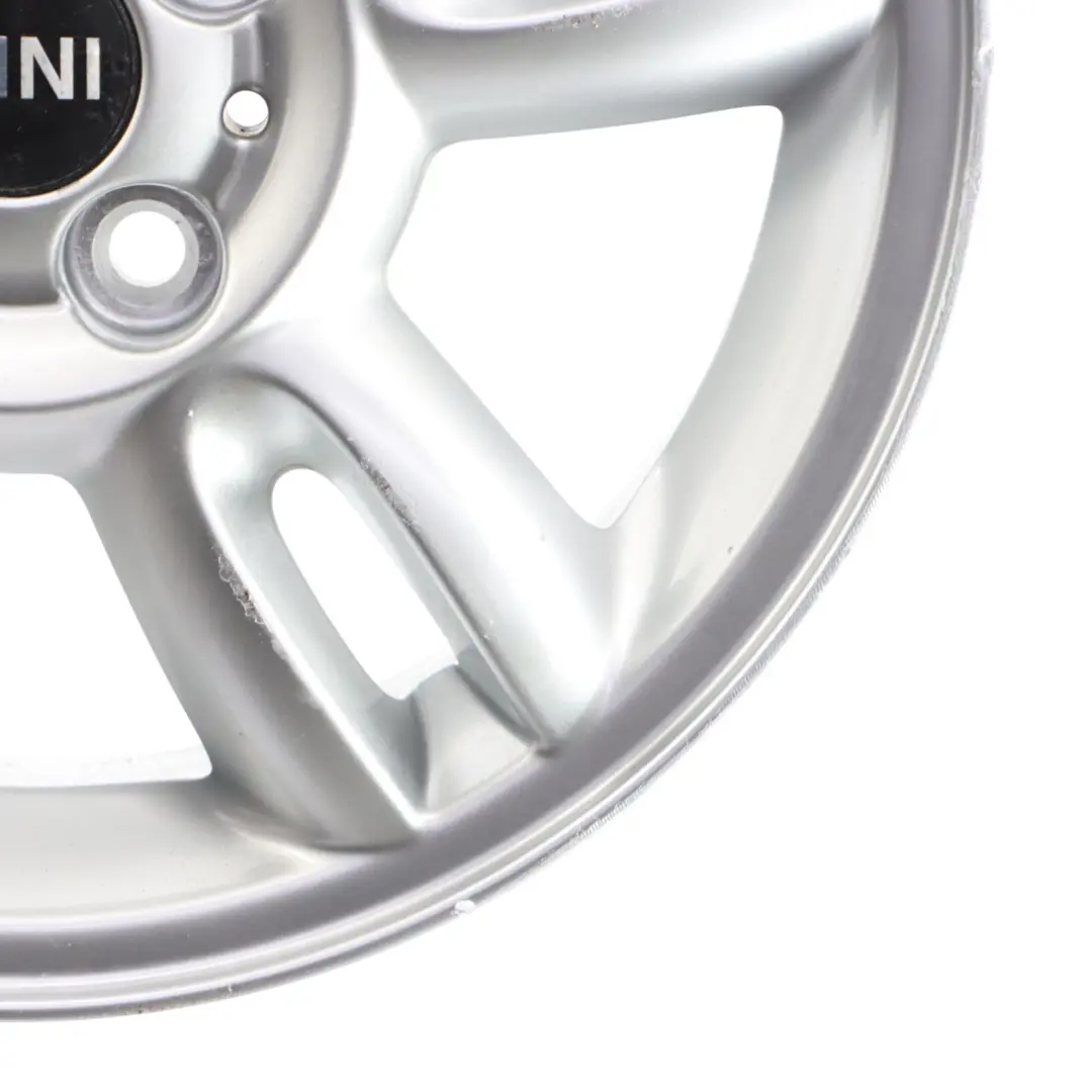 Mini Cooper One R56 Argent Jantes Alu Alliage 15" 5,5J etoile Twin Spoke 118 - SKU 6791930-2 - Numéro de pièce 6791930